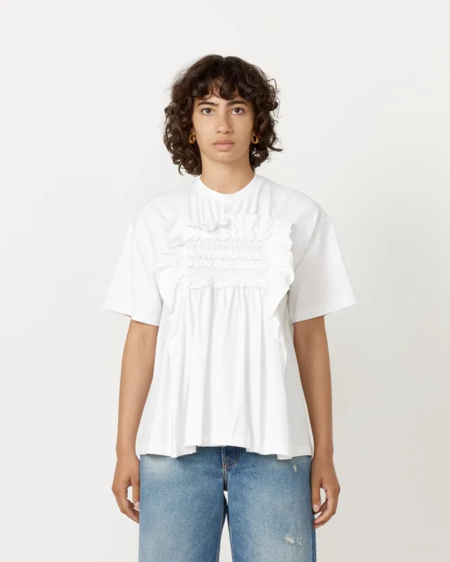 Goldie T-Shirt in White sold by Mohawk General Store