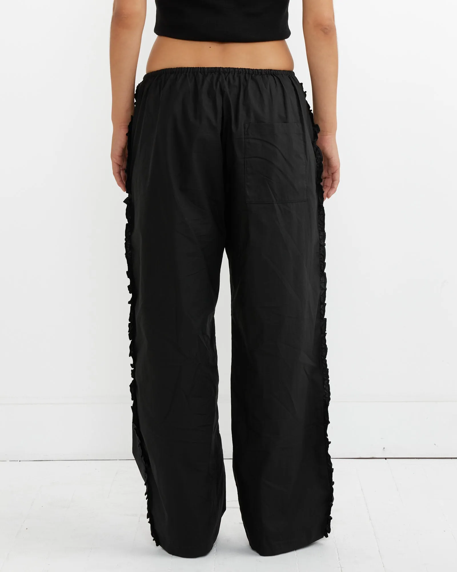 Deiji Studios Ruffle Pant Black sold by Mohawk General Store product image thumbnail 4