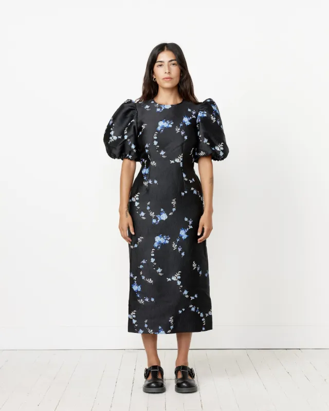 3D Jacquard Open Back Midi Dress sold by Mohawk General Store