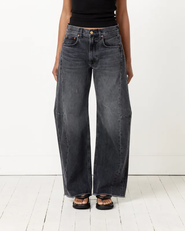 Relaxed Lasso Long Jean in Stil Black sold by Mohawk General Store