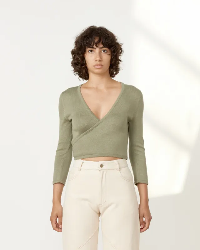 Elsa Top in Sage sold by Mohawk General Store
