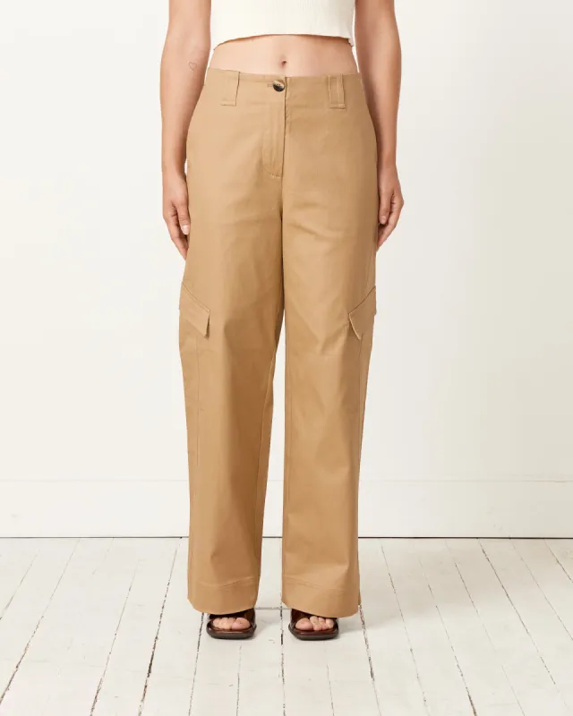 Herringbone Mid Waist Pant in Tiger's Eye sold by Mohawk General Store