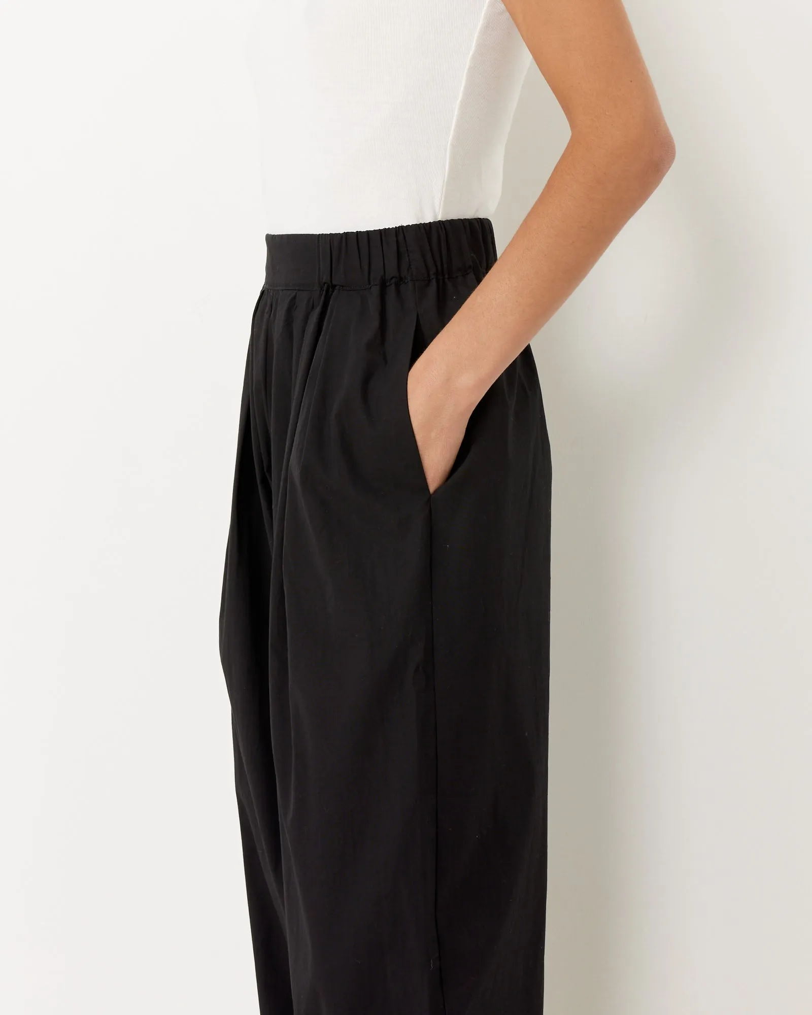 Straight Draped Pants in Black sold by Mohawk General Store product image thumbnail 4