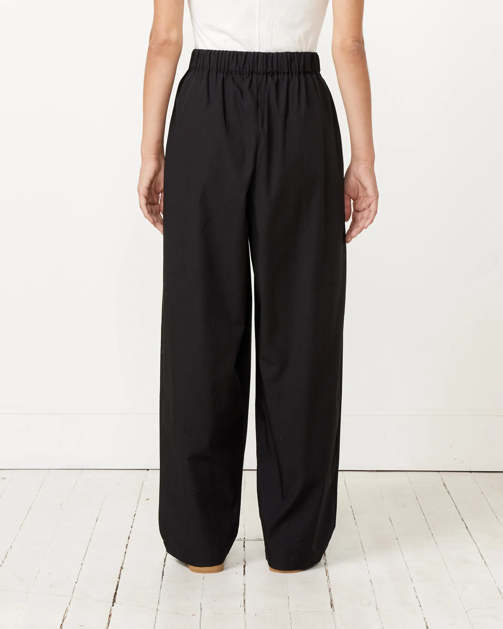 Straight Draped Pants in Black sold by Mohawk General Store product image thumbnail 5