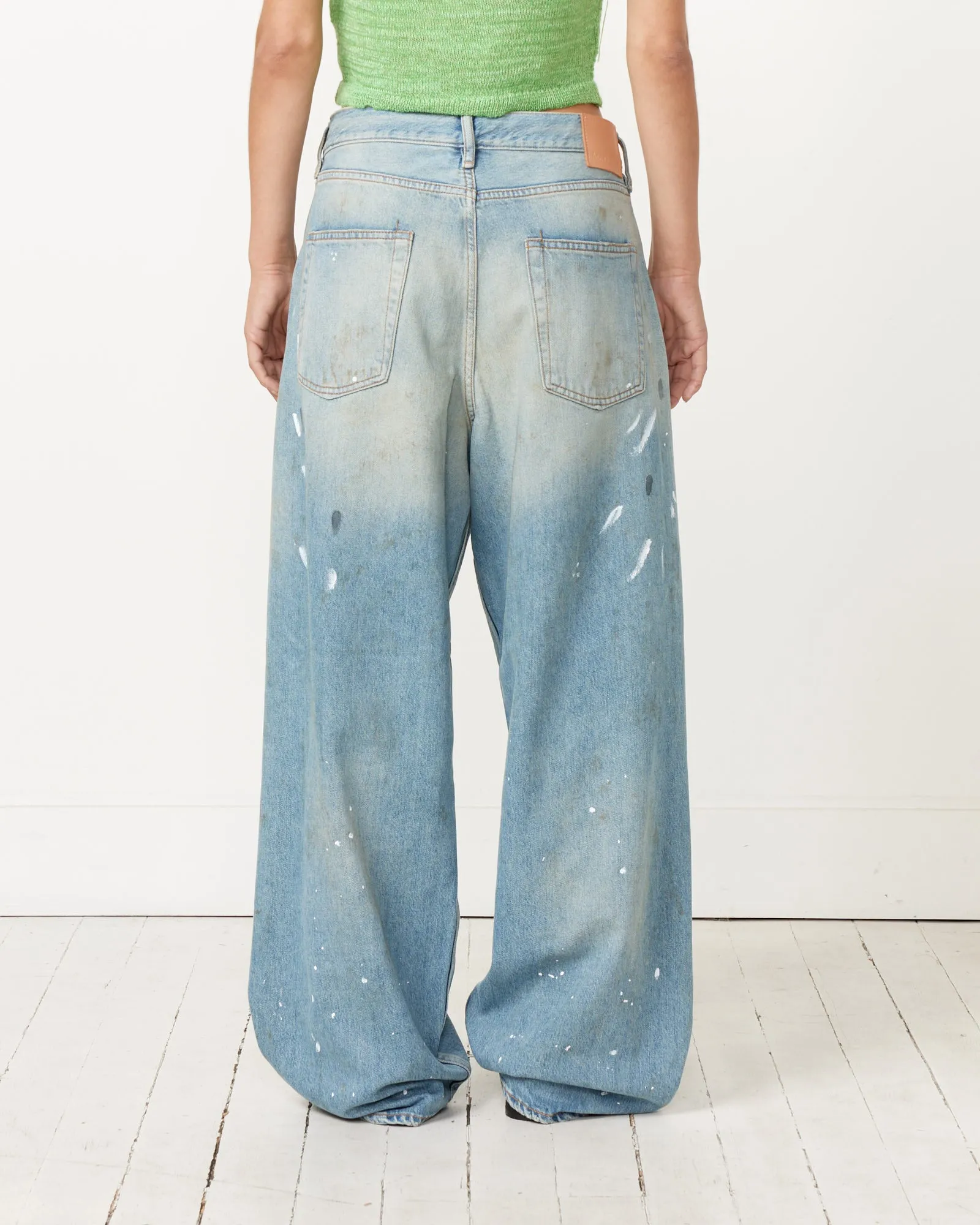 Super Baggy Fit Jeans in Light Blue sold by Mohawk General Store product image thumbnail 5