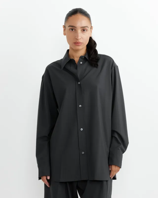 Santos Overshirt in Seal Blue sold by Mohawk General Store