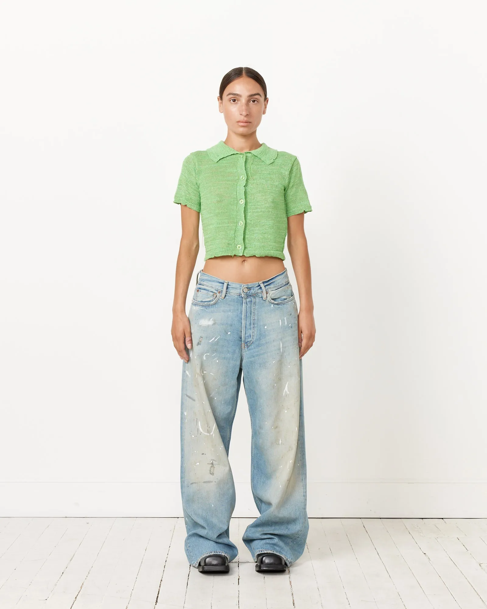 Super Baggy Fit Jeans in Light Blue sold by Mohawk General Store product image thumbnail 2