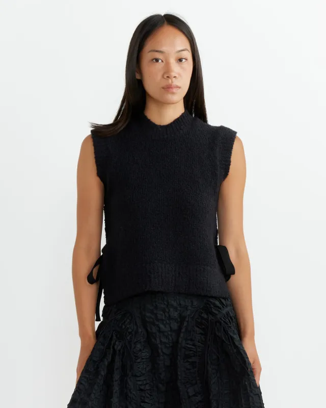 Owen Vest in Black made by Cecilie Bahnsen