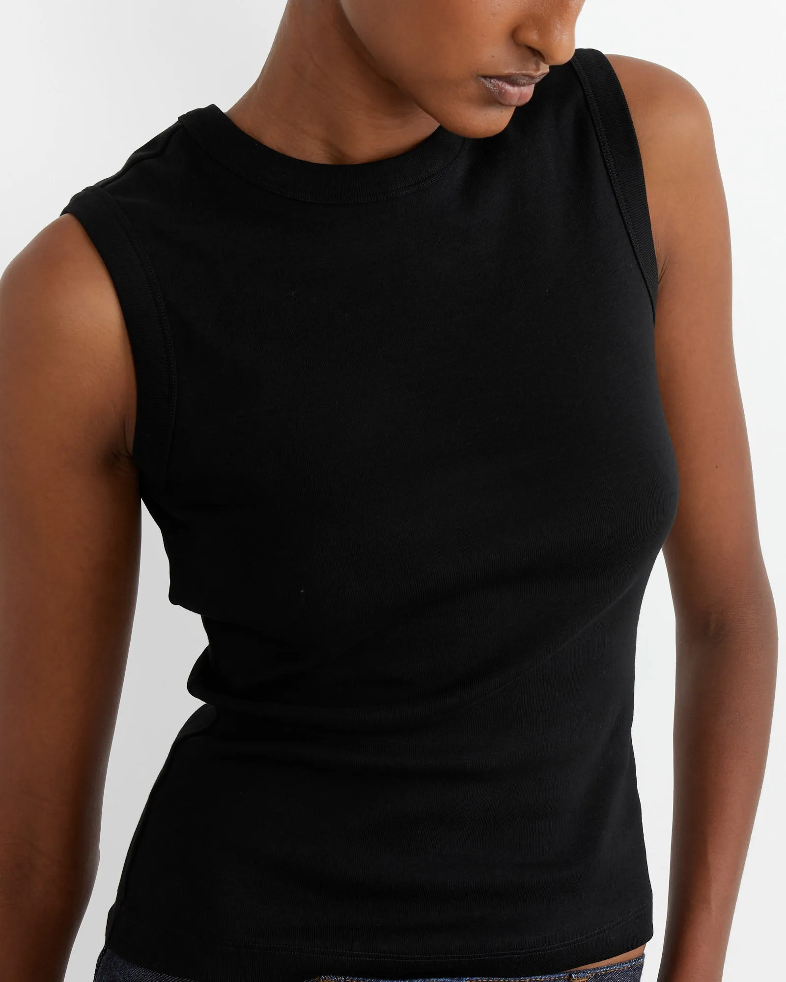 Esme Tank in Black sold by Mohawk General Store product image thumbnail 3