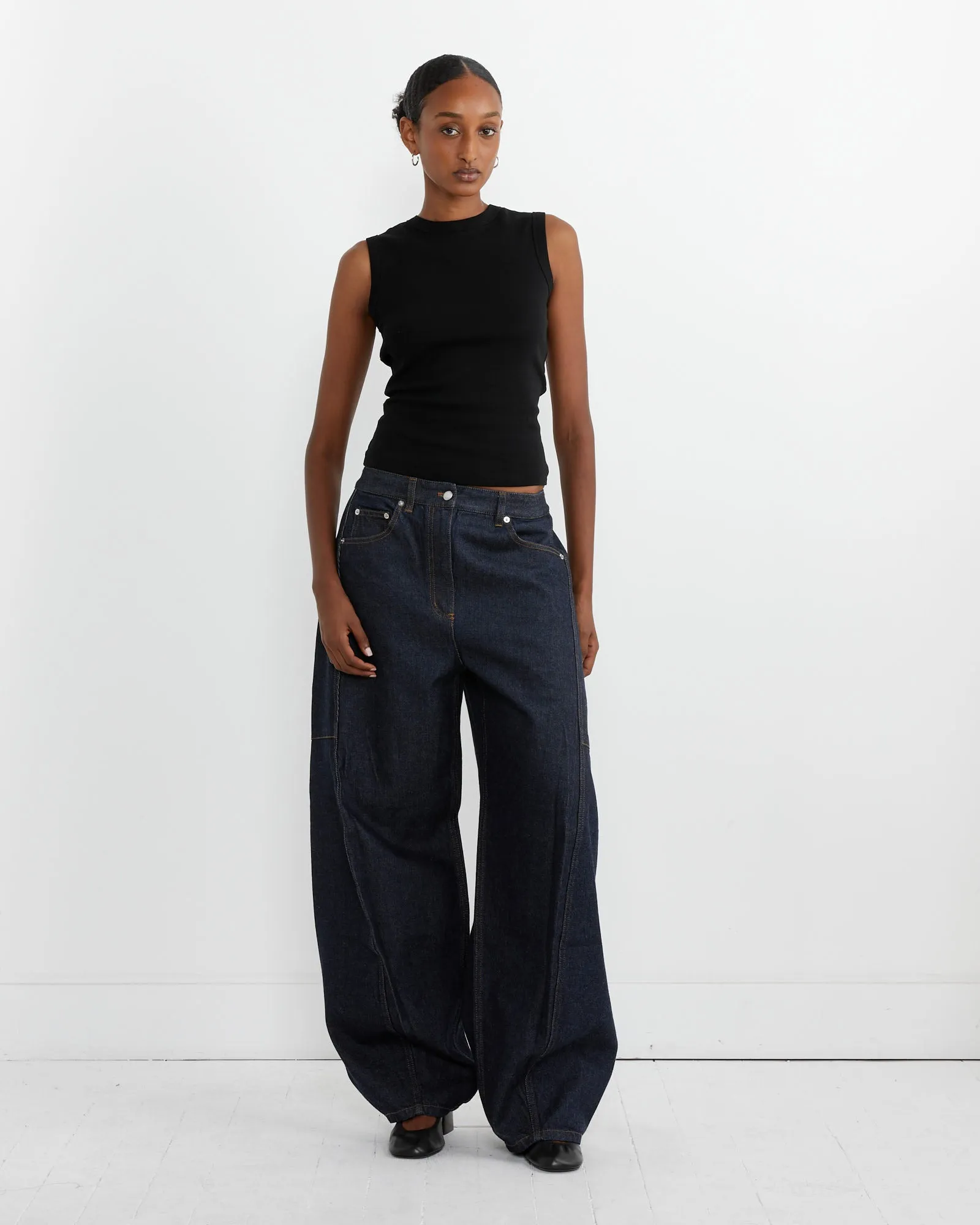 Esme Tank in Black sold by Mohawk General Store product image thumbnail 2