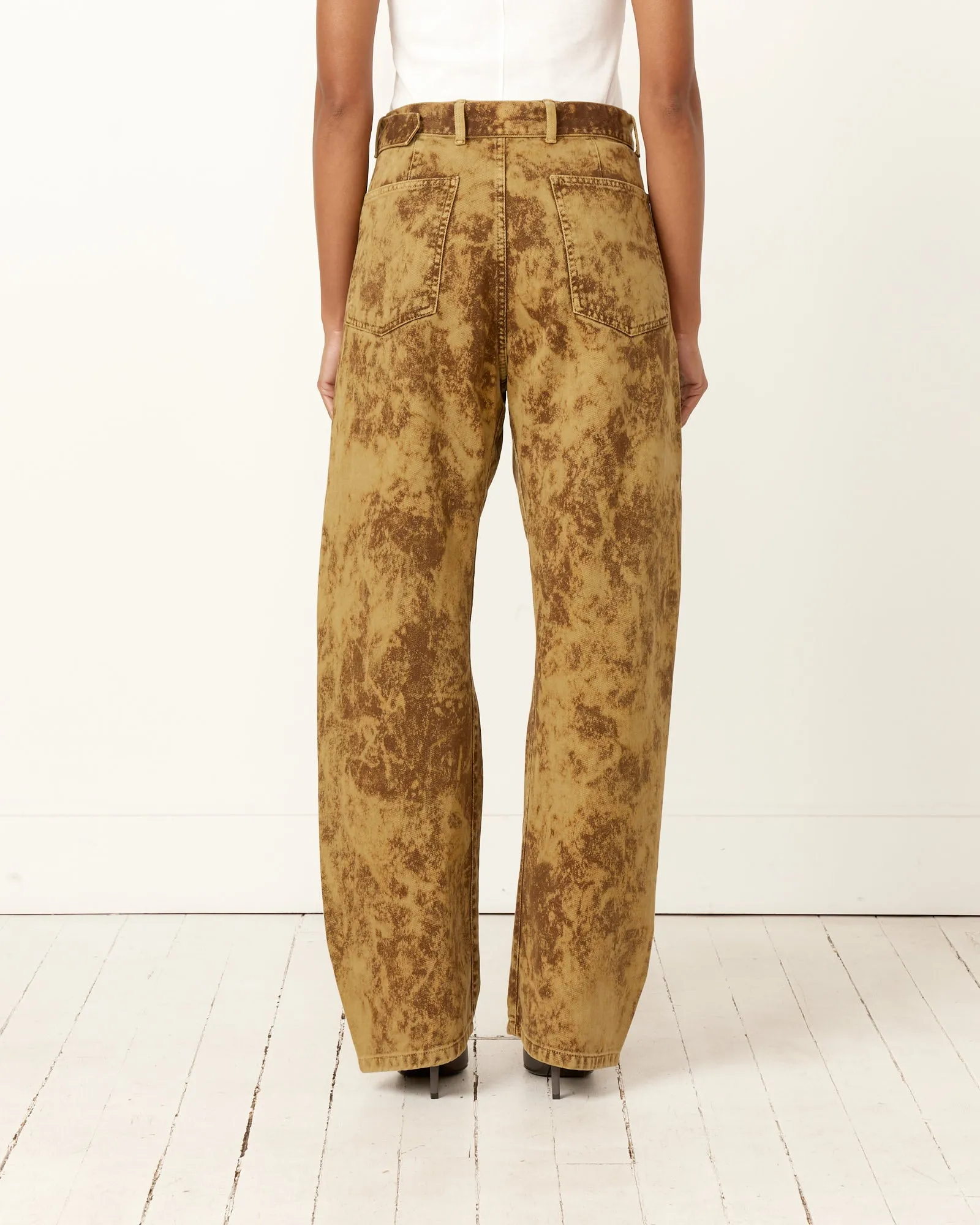 Twisted Belted Pant in Acid Snow Bronze sold by Mohawk General Store product image thumbnail 2