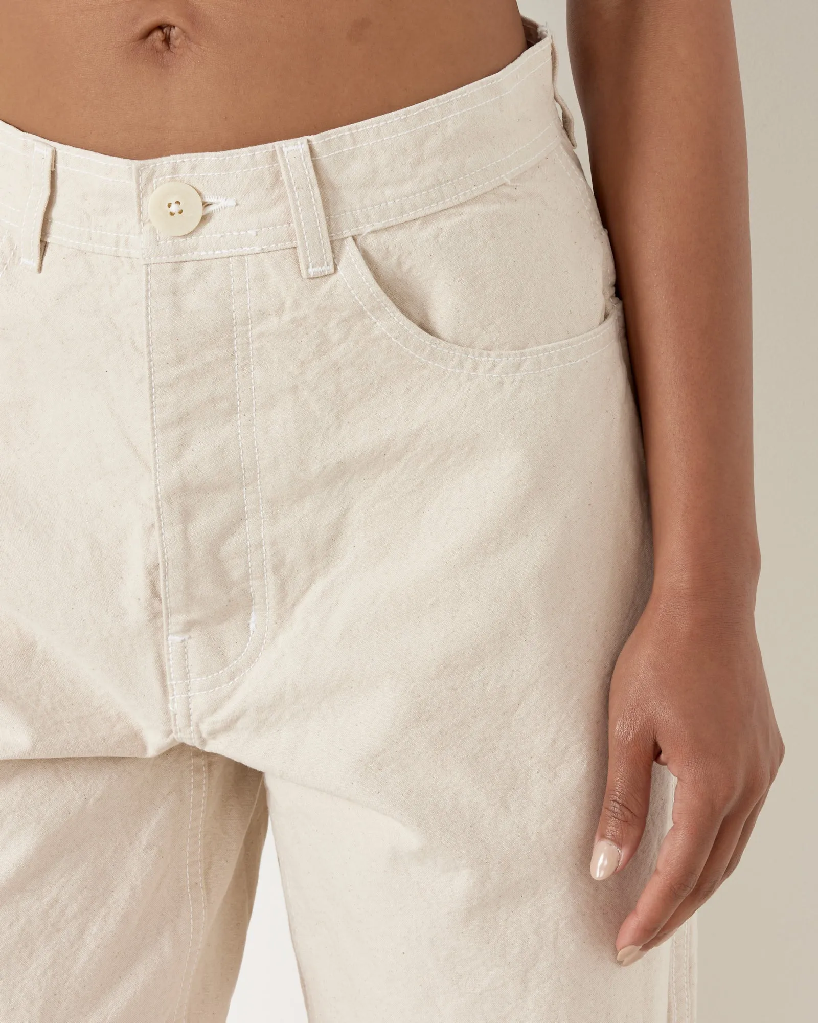 California Wide Pant in Natural sold by Mohawk General Store product image thumbnail 3