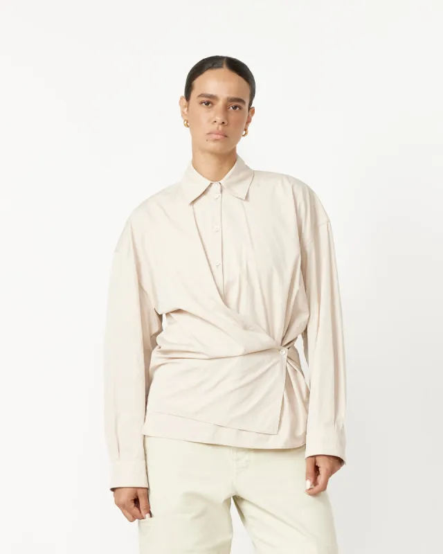 Straight Collar Twisted Shirt sold by Mohawk General Store