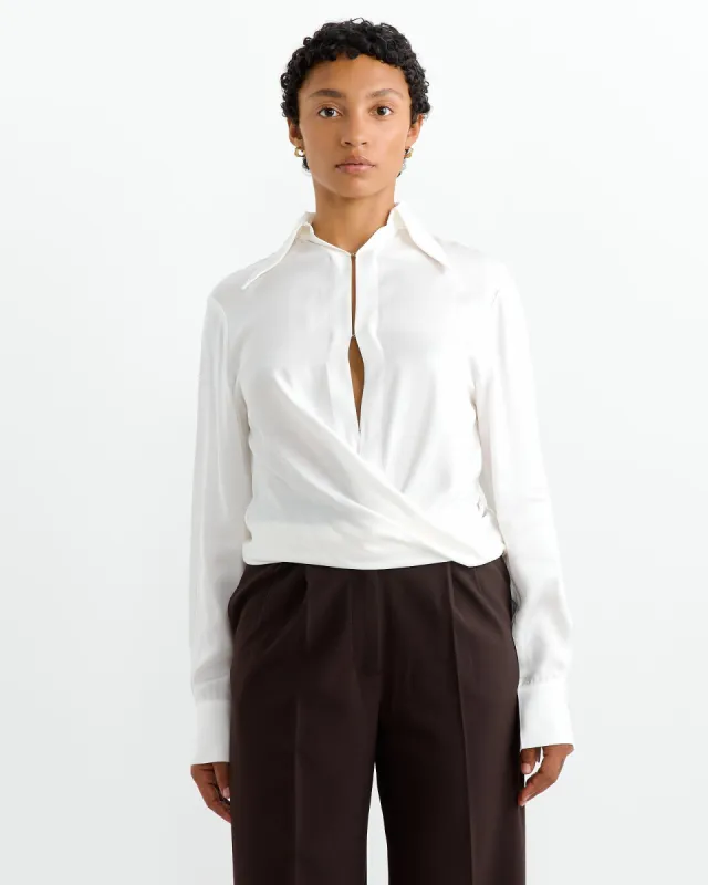 Lewis Blouse in Pearl sold by Mohawk General Store