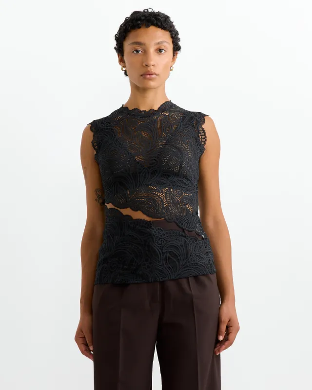 Silva Blouse in Black made by Mohawk General Store