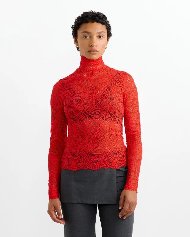 Rodin Blouse in Red sold by Mohawk General Store
