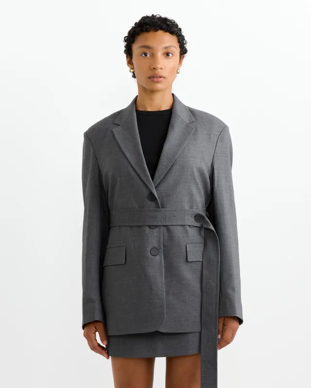 Oversized Jacket in Charcoal sold by Mohawk General Store