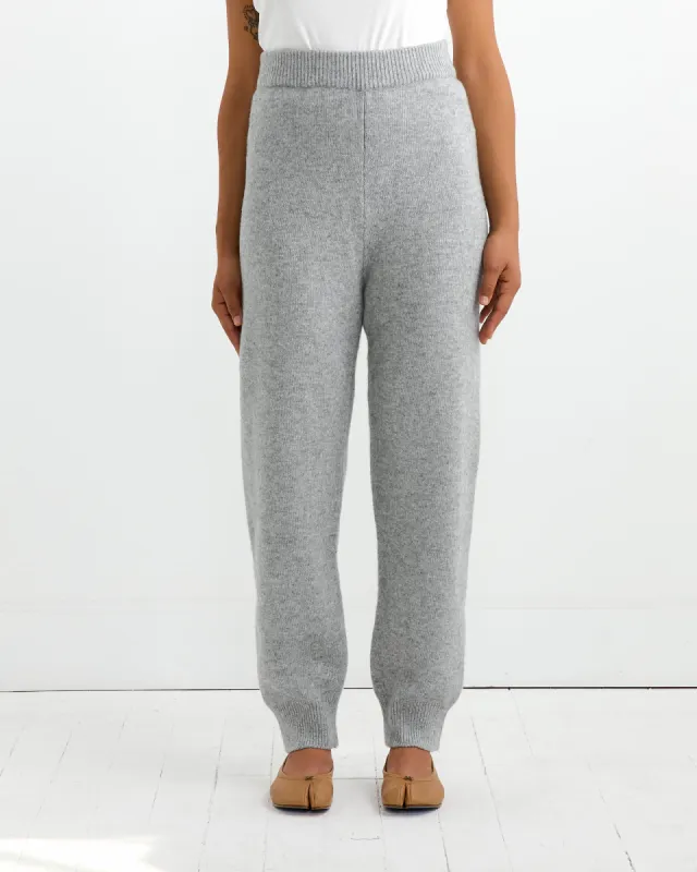 Cashmere Blend Knit Pant in Grey sold by Mohawk General Store