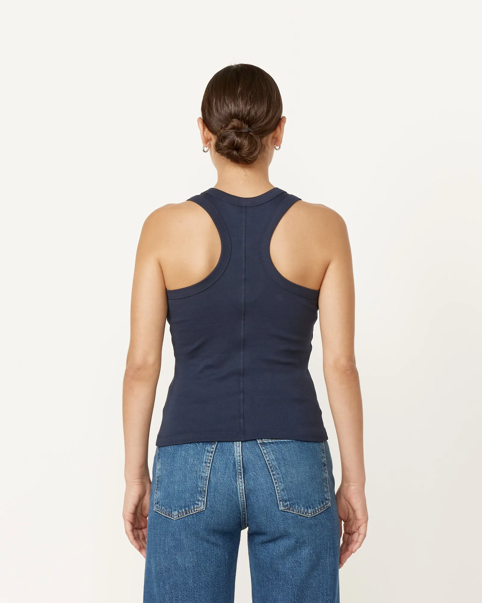 Hannah Tank in Navy sold by Mohawk General Store product image thumbnail 5