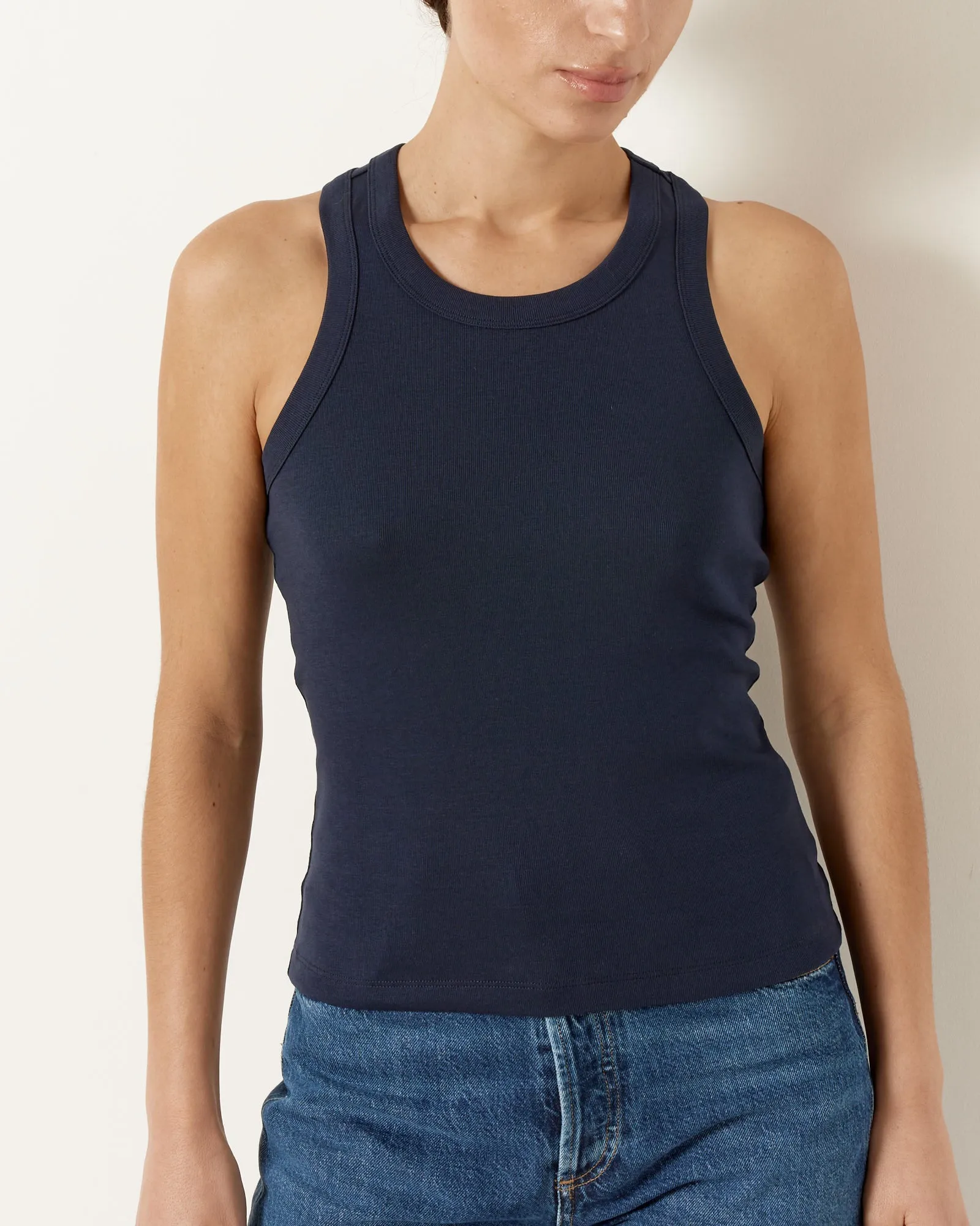 Hannah Tank in Navy sold by Mohawk General Store product image thumbnail 3