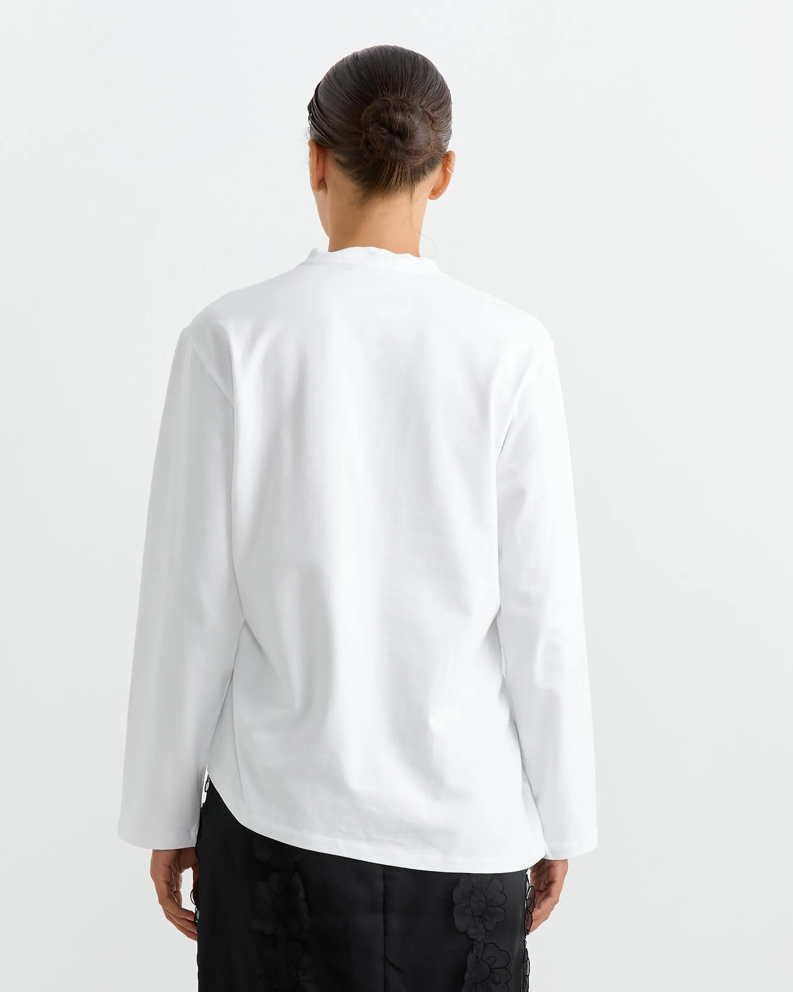 October Top in White sold by Mohawk General Store product image thumbnail 4