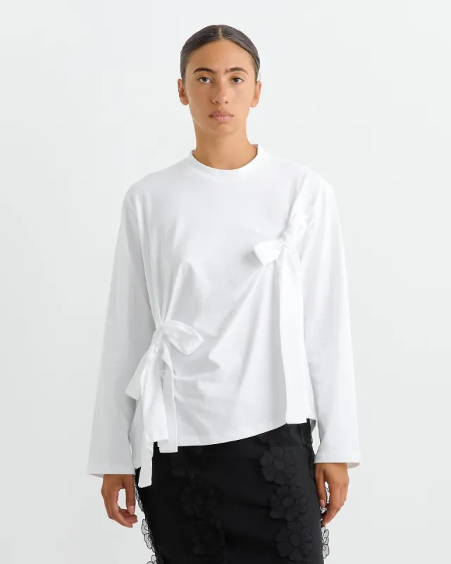 October Top in White made by Cecilie Bahnsen