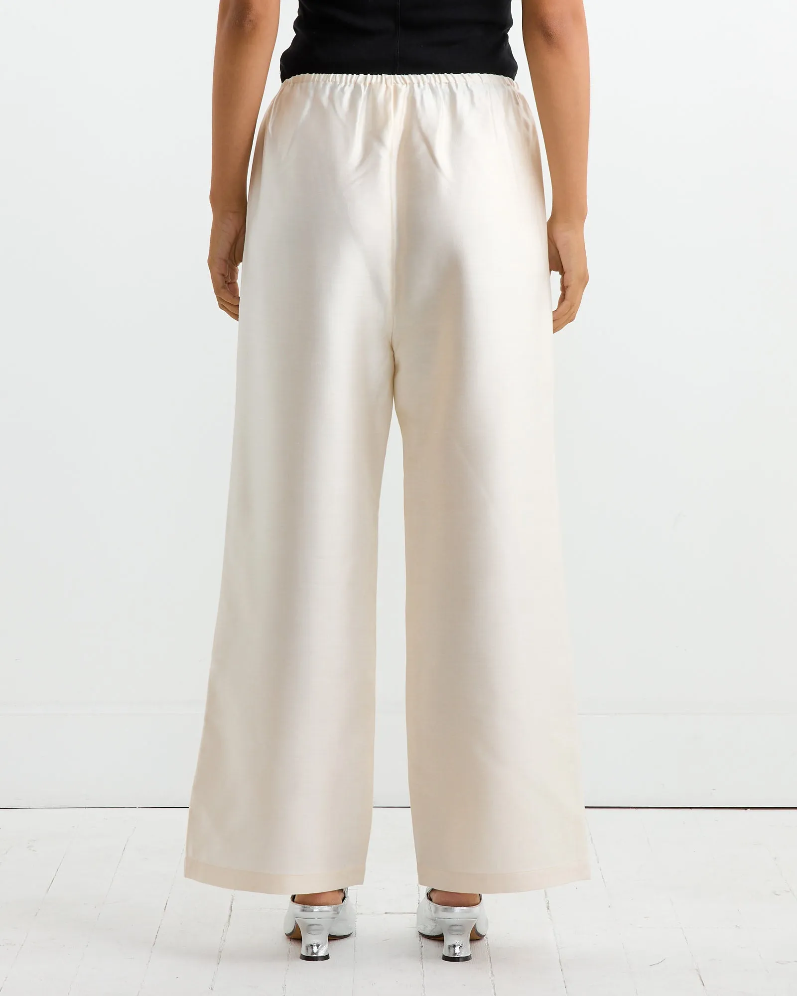Pia Trouser in Ivory sold by Mohawk General Store product image thumbnail 4