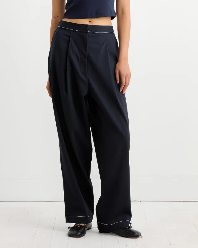Tailoring Stitch Pant in Navy sold by Mohawk General Store