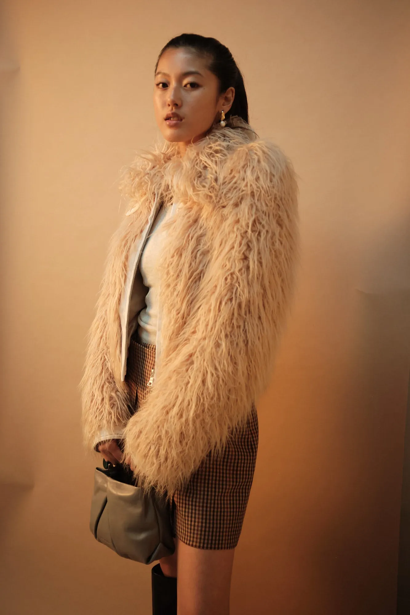 Wool Wrap Skirt in Rust sold by Mohawk General Store product image thumbnail 2