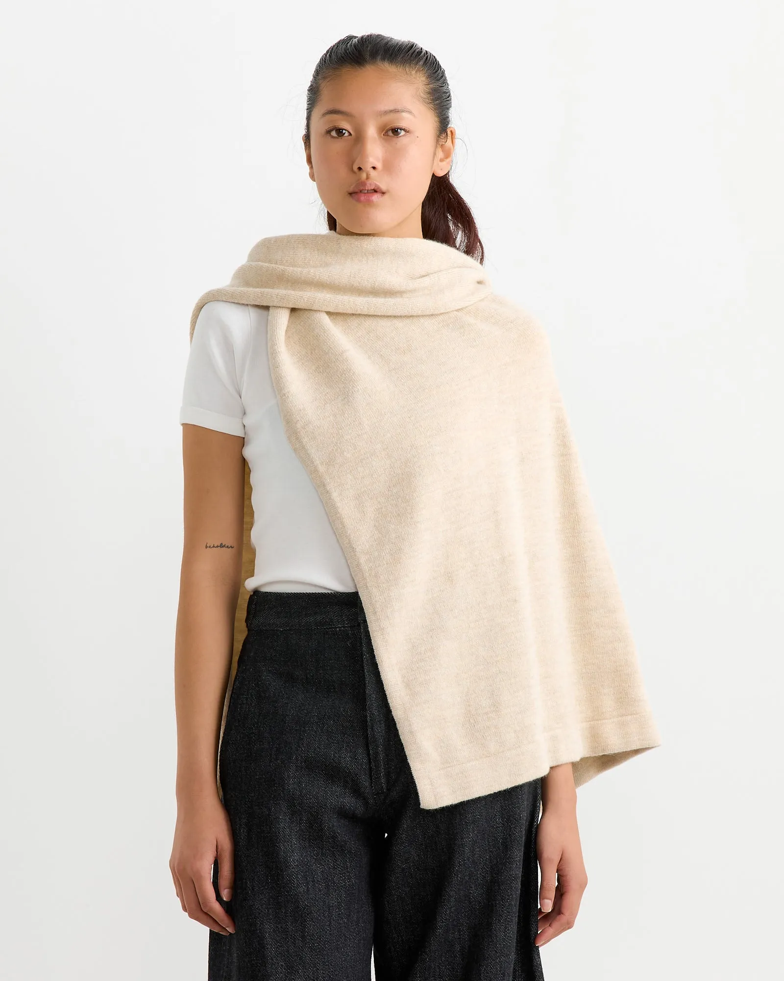 Sleeves Wrap in Ecru sold by Mohawk General Store