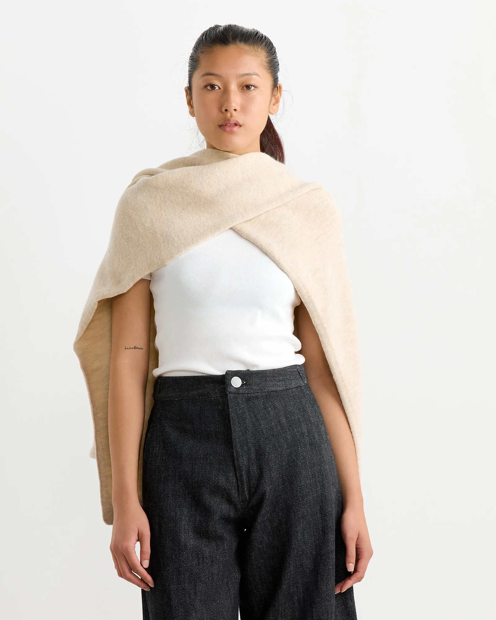 Sleeves Wrap in Ecru sold by Mohawk General Store product image thumbnail 2