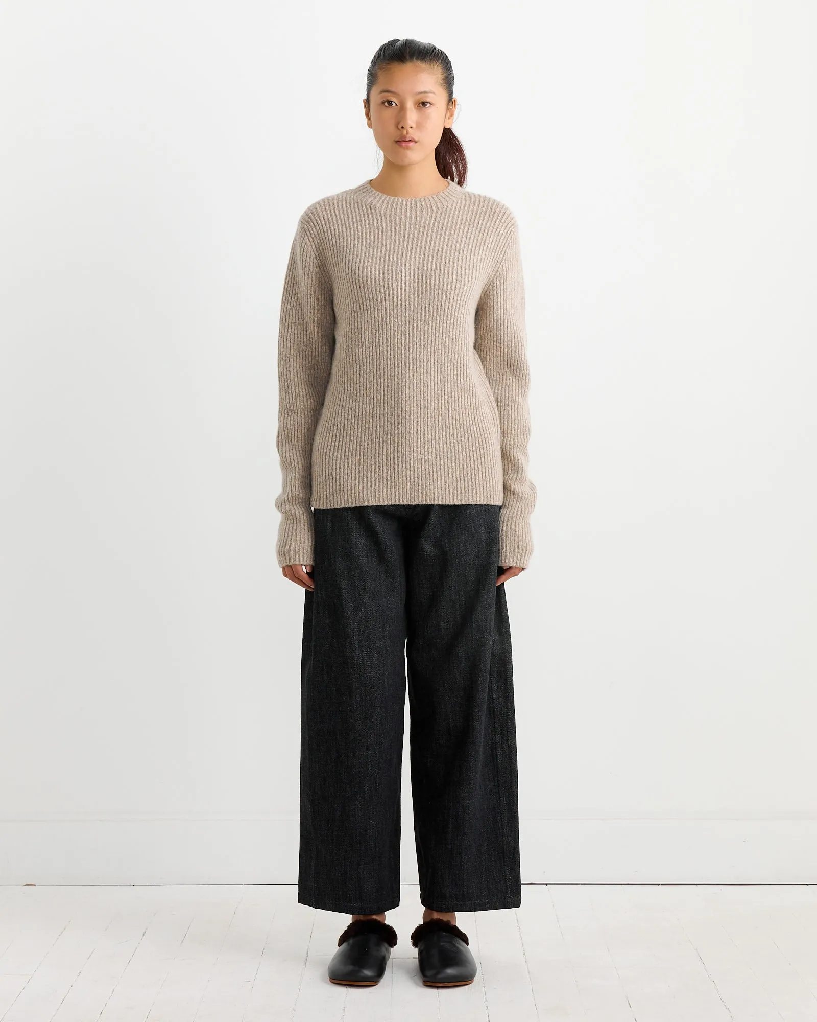 Soft Rib Crewneck in Dust sold by Mohawk General Store product image thumbnail 2