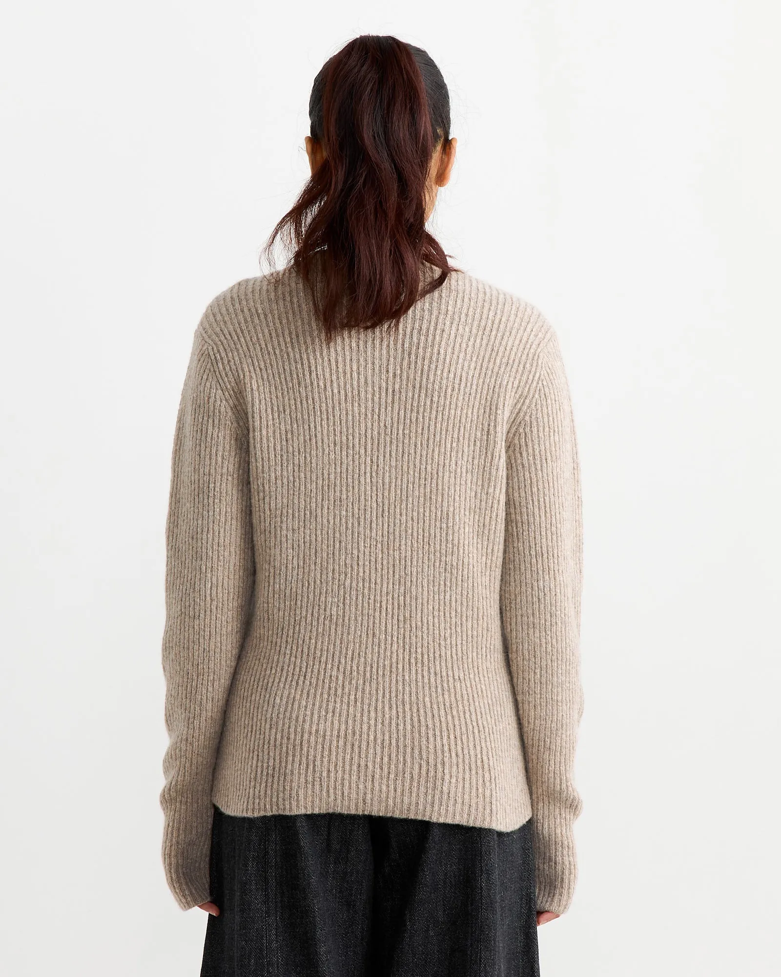 Soft Rib Crewneck in Dust sold by Mohawk General Store product image thumbnail 5