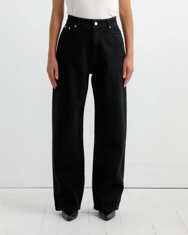 Drop Oversize Jean in Black sold by Mohawk General Store