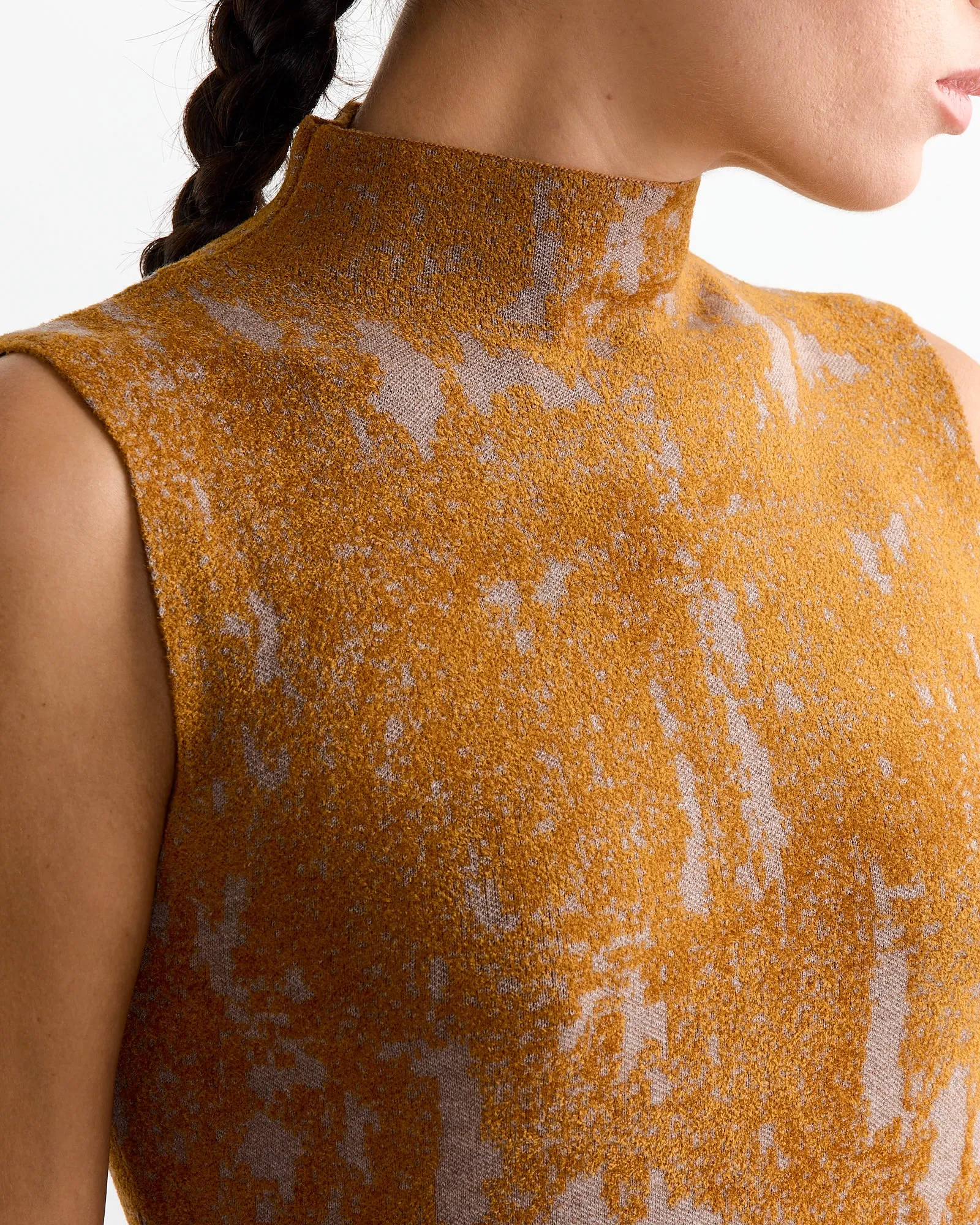 Pauliina Dress in Old Gold sold by Mohawk General Store product image thumbnail 2