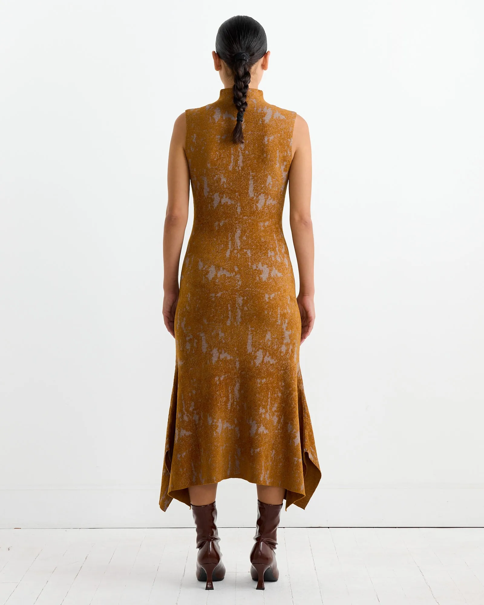 Pauliina Dress in Old Gold sold by Mohawk General Store product image thumbnail 3