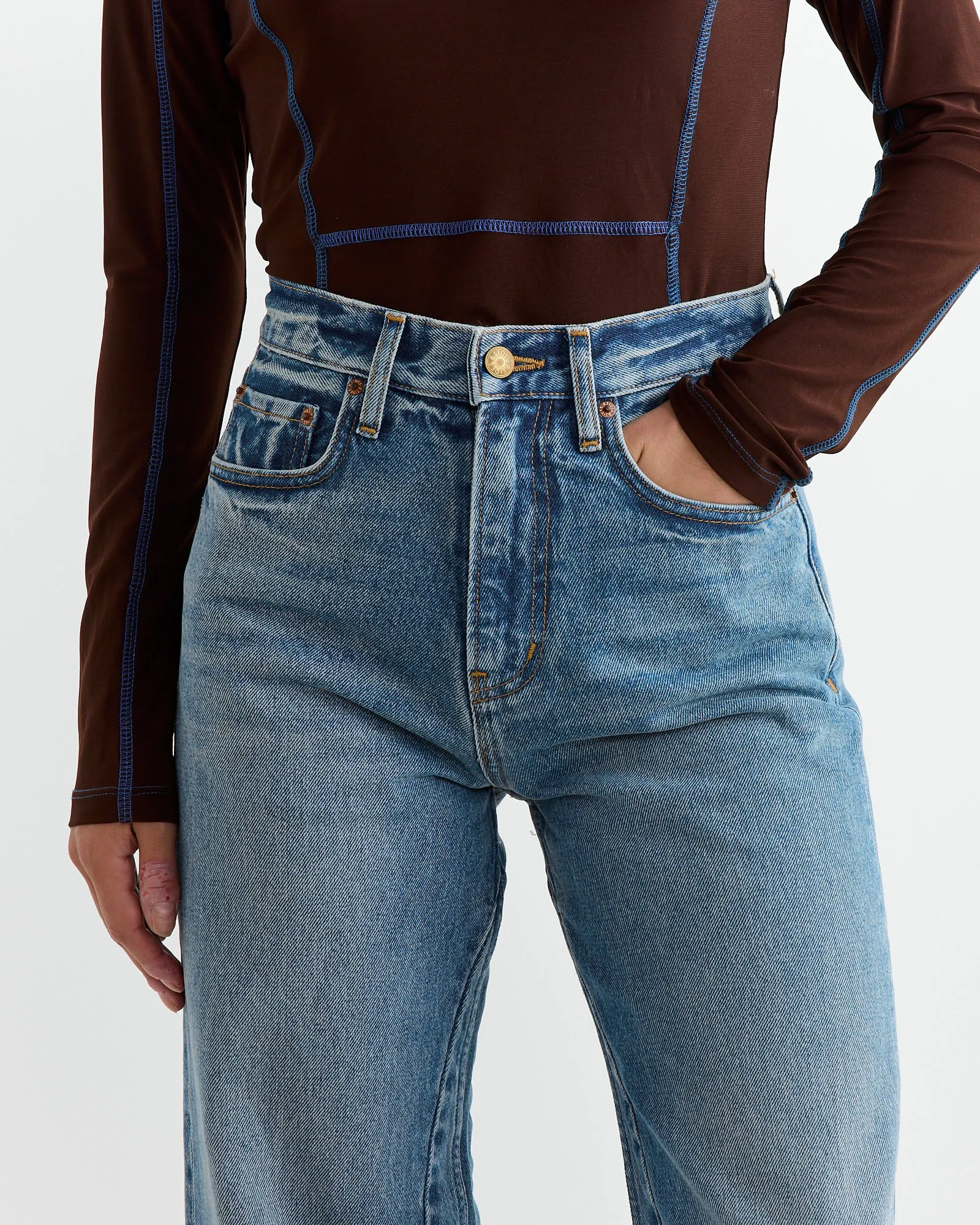 Marcel Culotte in Liesl Blue sold by Mohawk General Store product image thumbnail 3