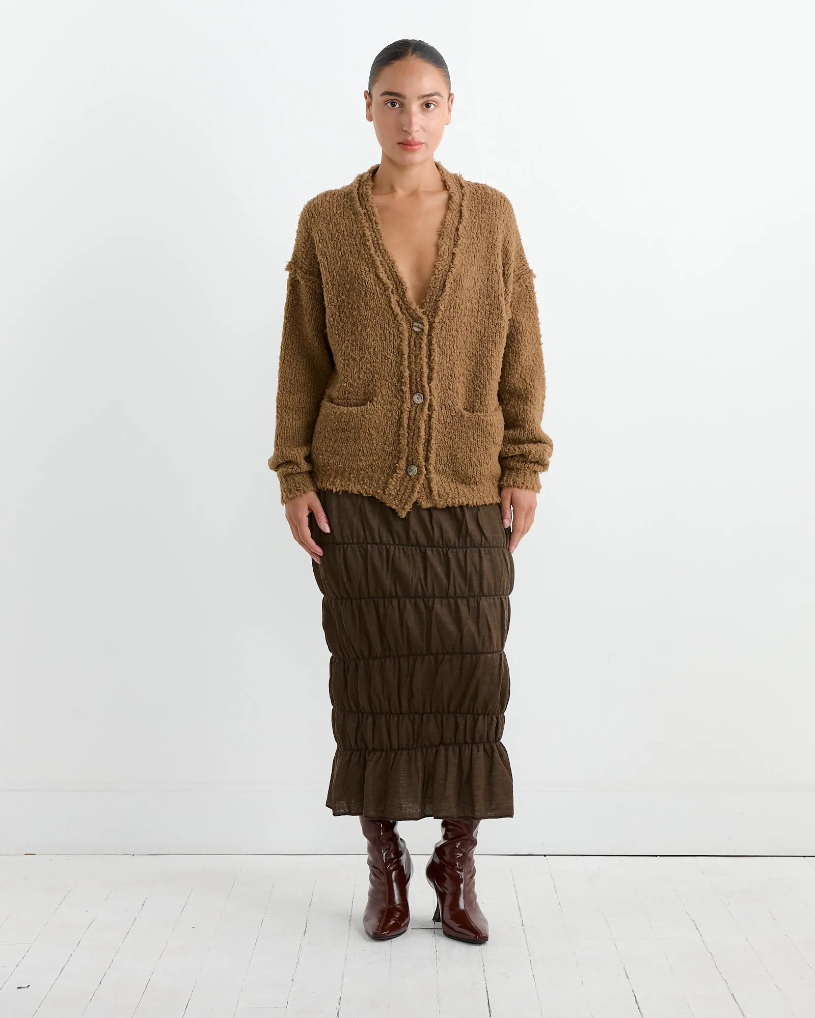 Soko Cardigan in Caramel sold by Mohawk General Store product image thumbnail 2