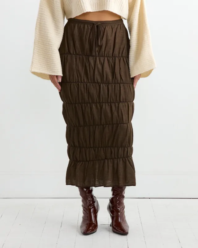 Cortina Skirt in Espresso sold by Mohawk General Store