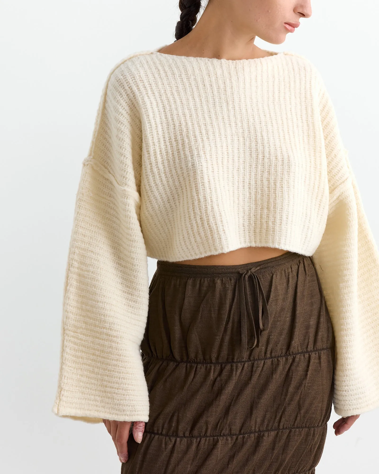 Cama Sweater in Chalk sold by Mohawk General Store product image thumbnail 3