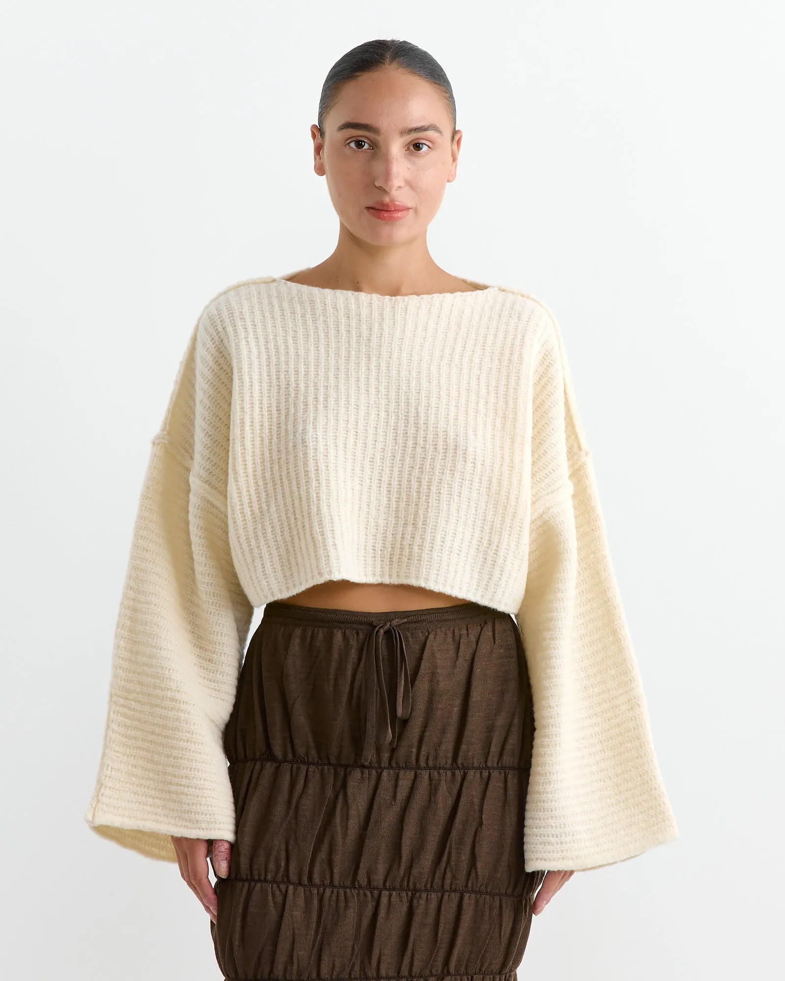 Cama Sweater in Chalk sold by Mohawk General Store