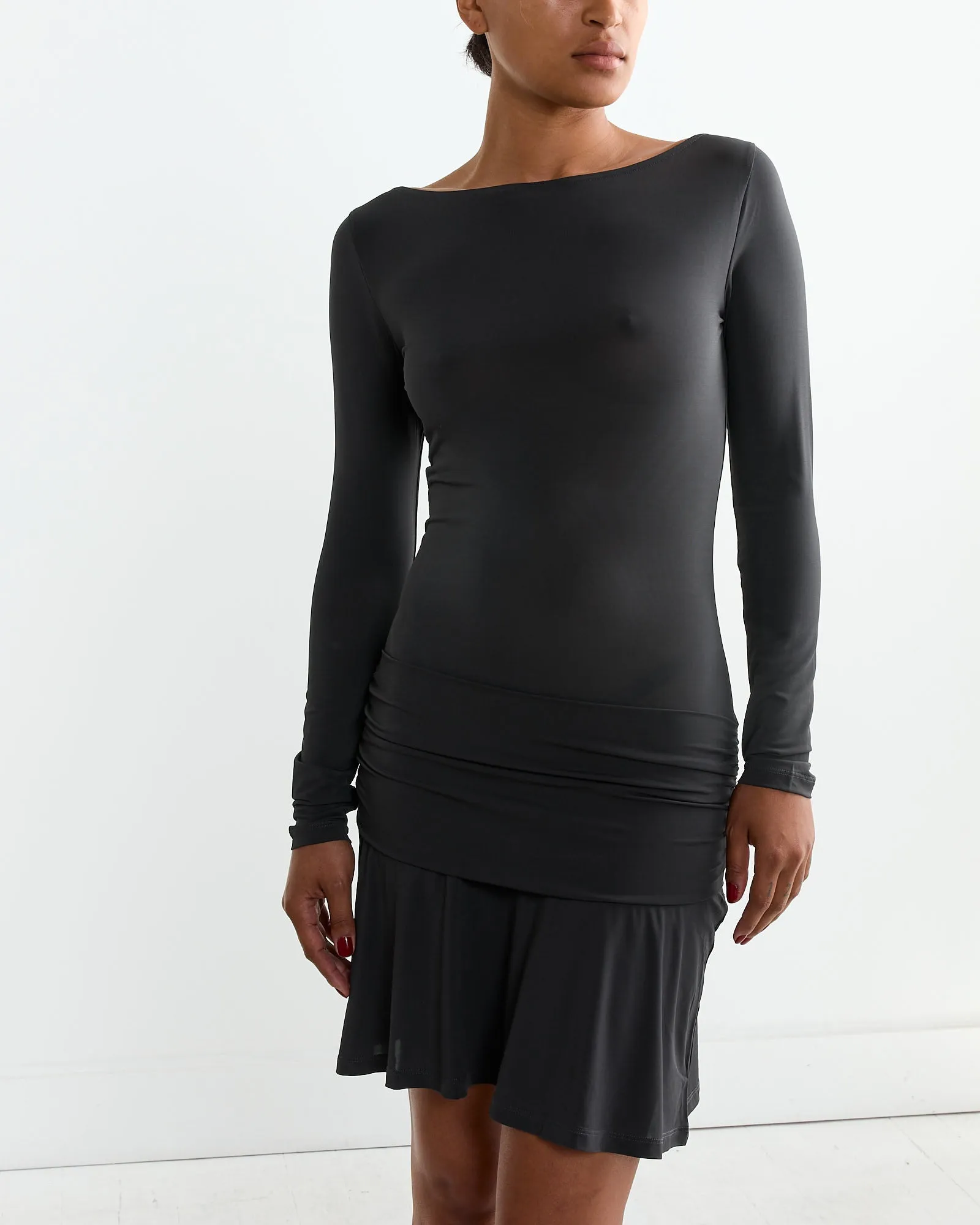 Salina Dress in Grey sold by Mohawk General Store product image thumbnail 2