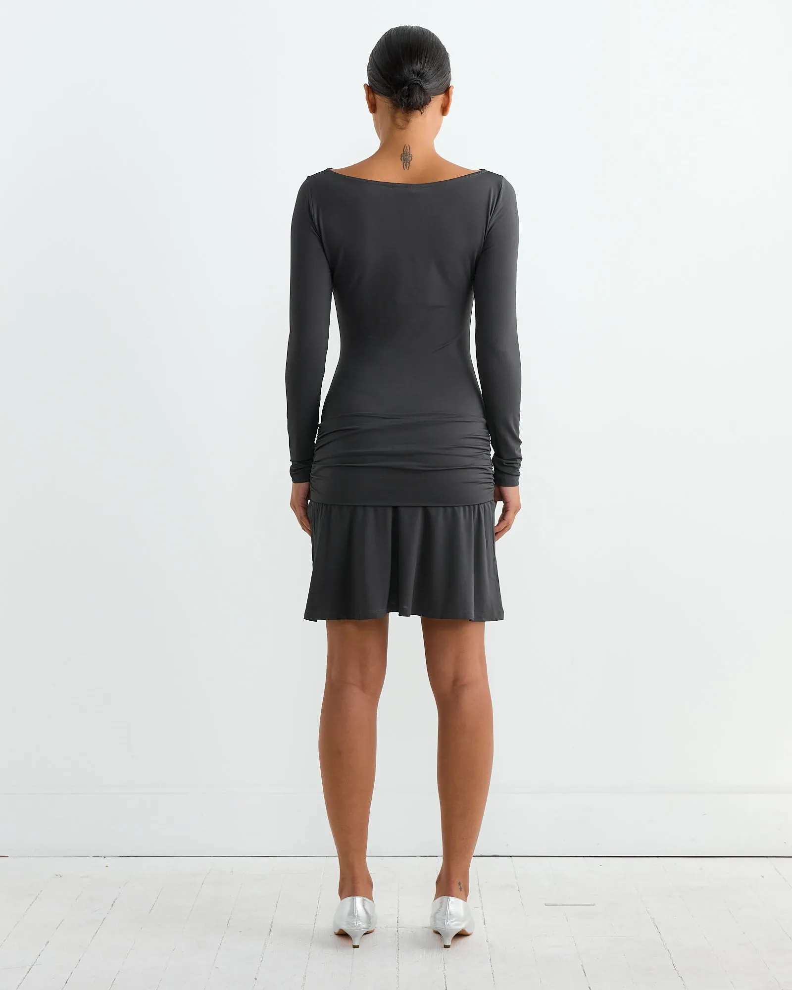 Salina Dress in Grey sold by Mohawk General Store product image thumbnail 4