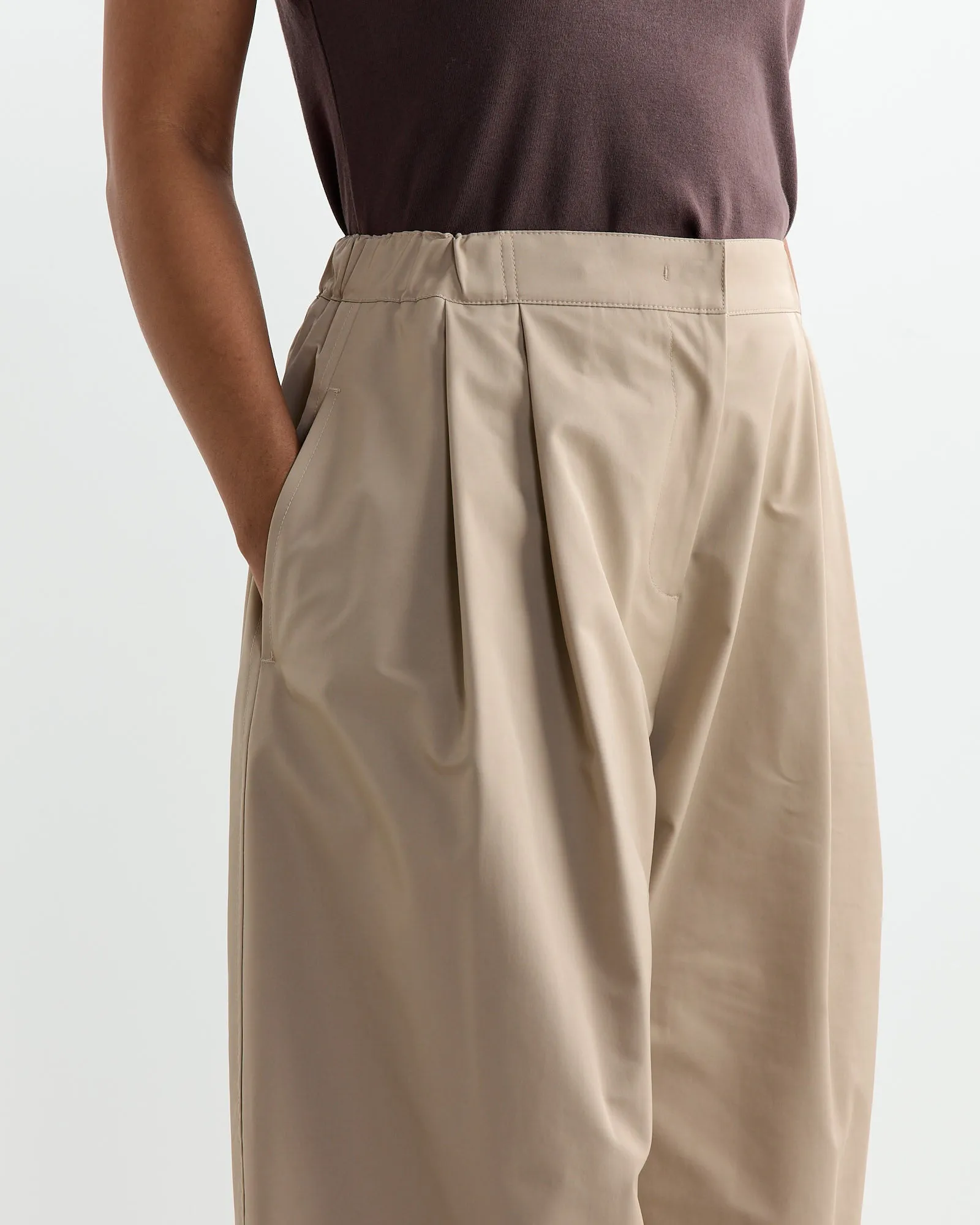 Two Tuck Balloon Pant in Beige sold by Mohawk General Store product image thumbnail 3