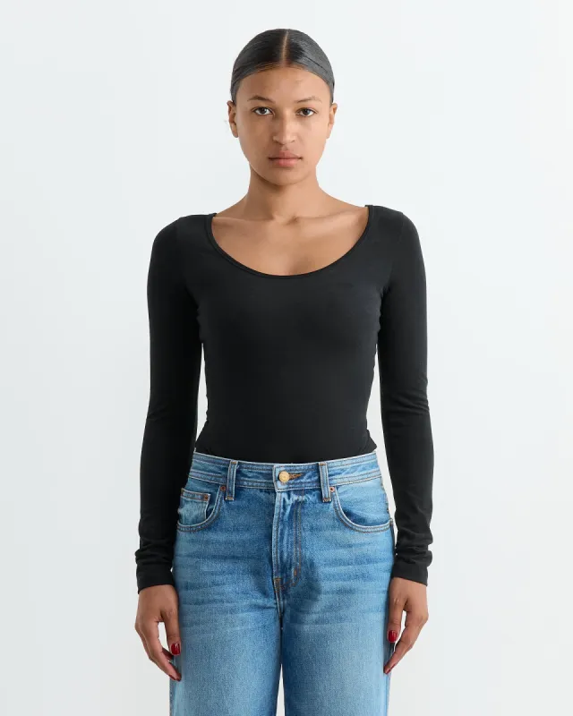 Yoli Bodysuit in Black sold by Mohawk General Store