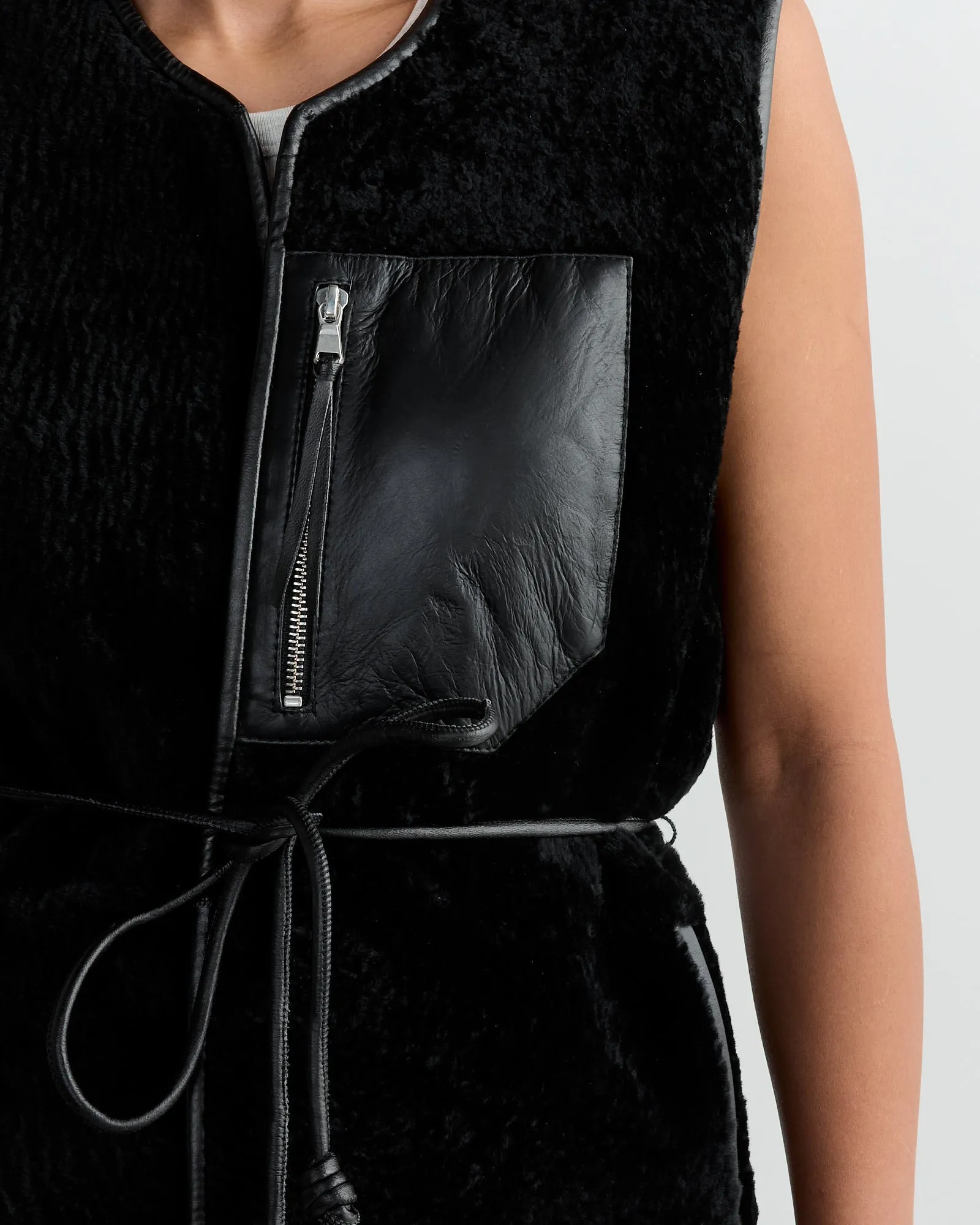 Oliver Vest in Black sold by Mohawk General Store product image thumbnail 4