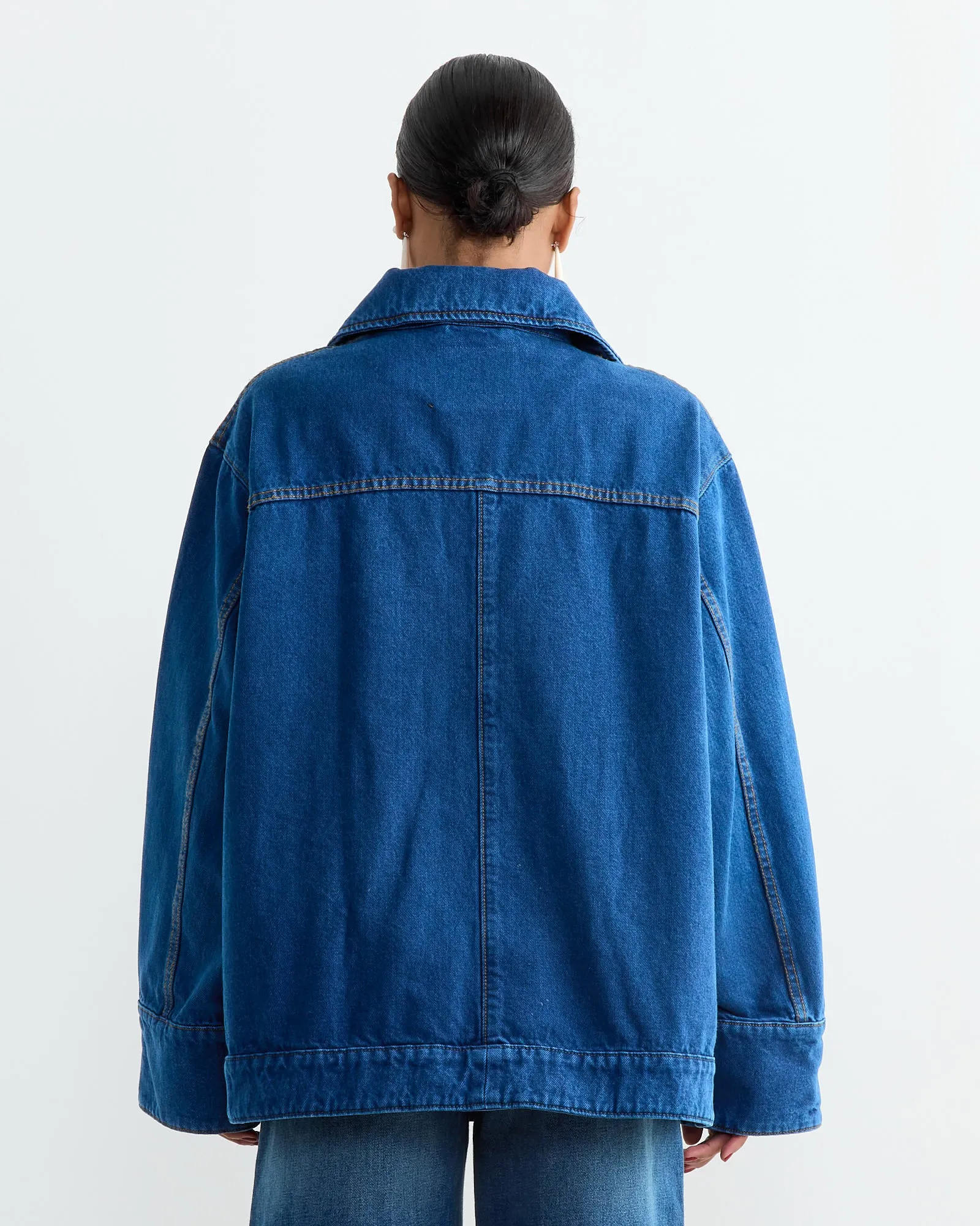 Stadium Jacket in Van Blue sold by Mohawk General Store product image thumbnail 4
