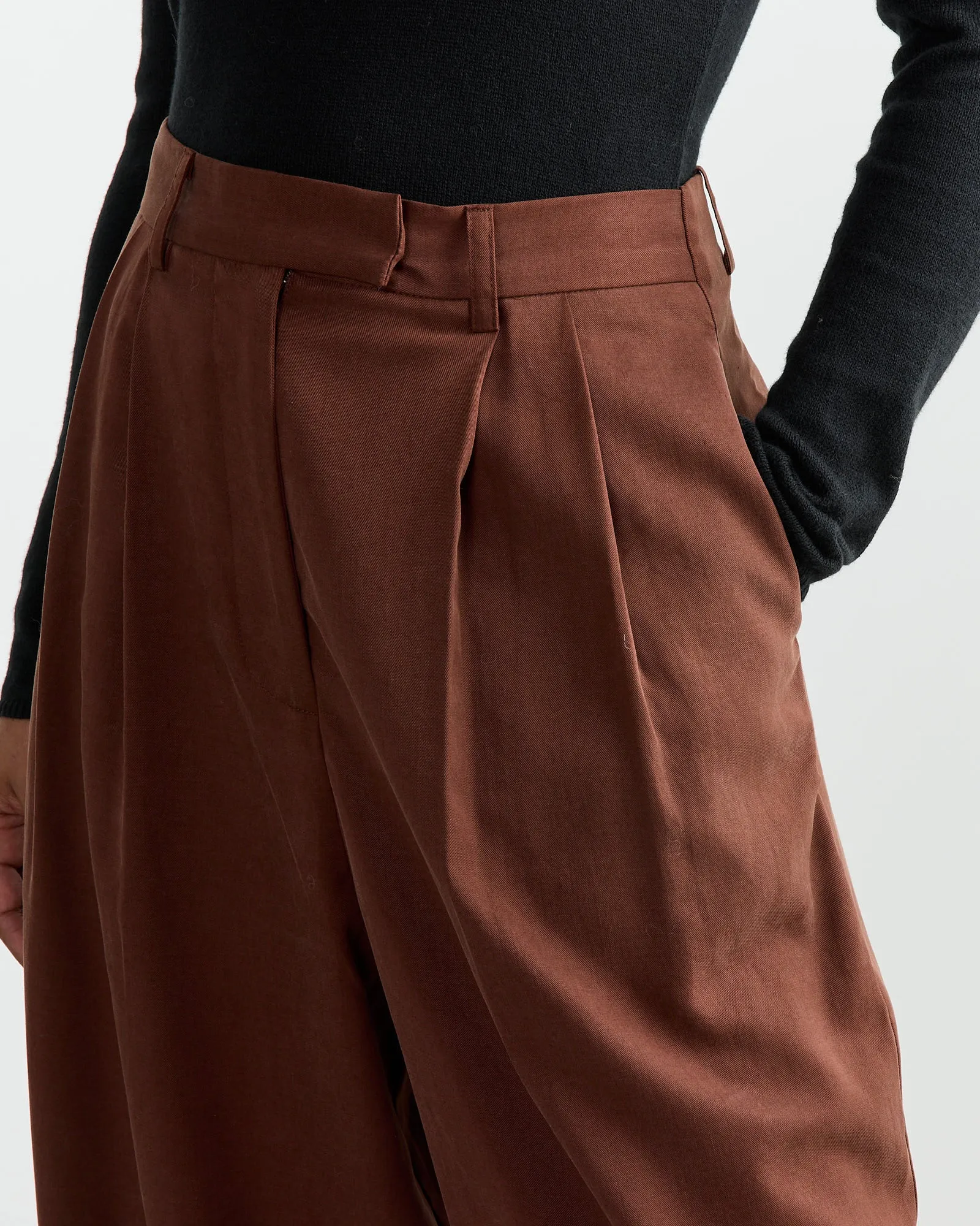 Man Pant in Chocolate sold by Mohawk General Store product image thumbnail 3