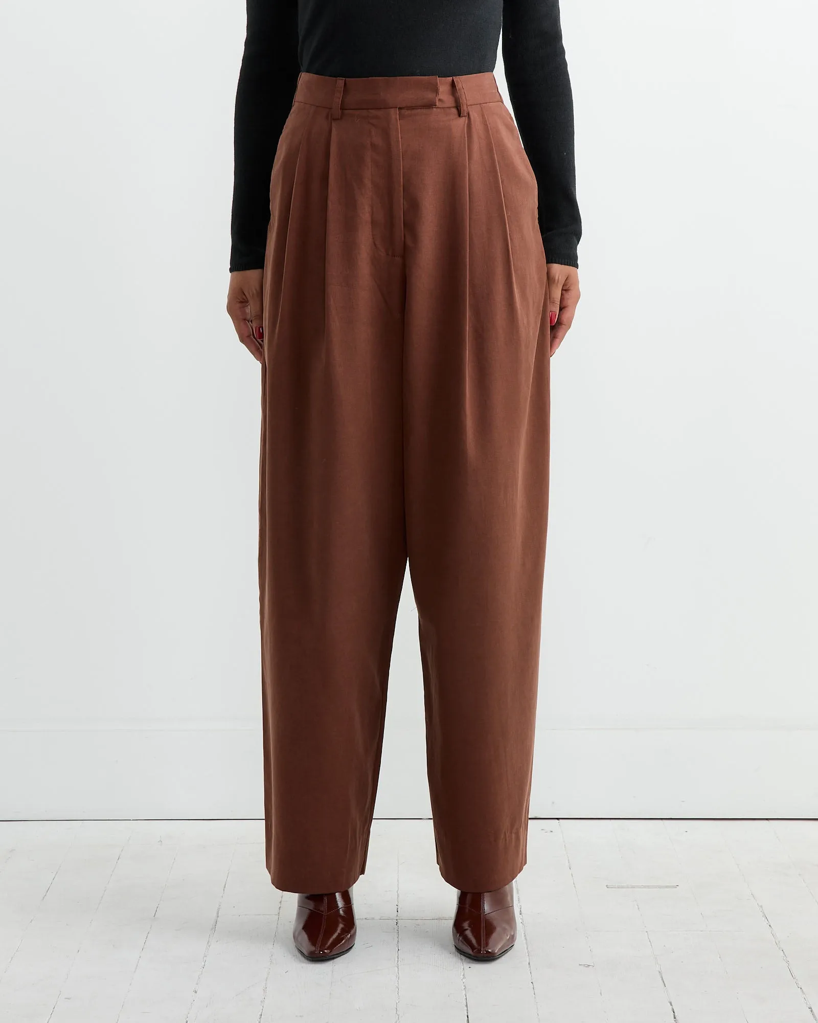 Man Pant in Chocolate sold by Mohawk General Store