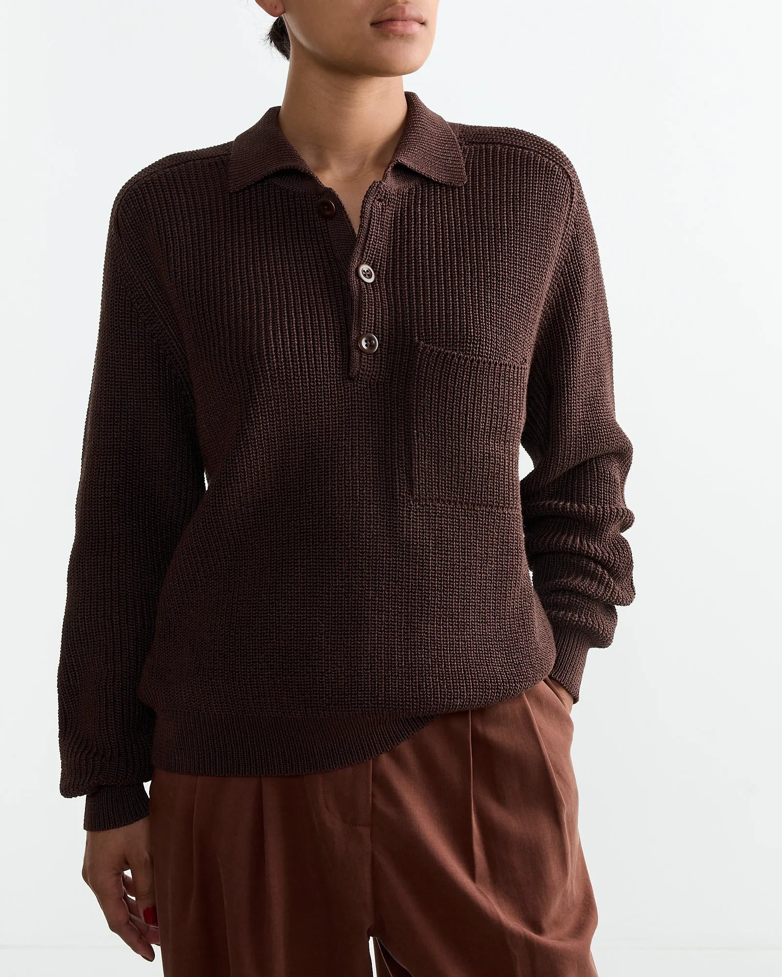 Saatchi Sweater in Chestnut sold by Mohawk General Store product image thumbnail 3
